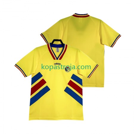 Billiga Fotbollströjor Rumänien Retro Hemma tröja 1994 Kortärmad